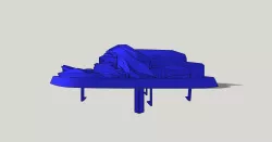 Megatron Emblem for Dodge Truck 3D print model