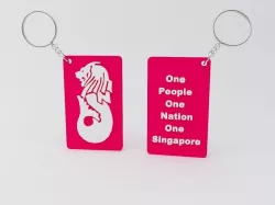 Merlion Keychain 3D print model