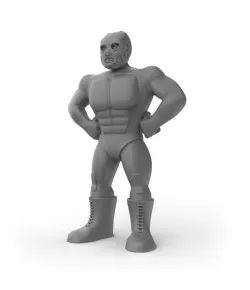 Mexican Wrestler Hurricane Ramirez 3D print model