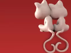 Midnight Cats 3D print model