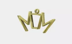 MOM pendant 3D print model