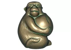 Monkey 3D print model