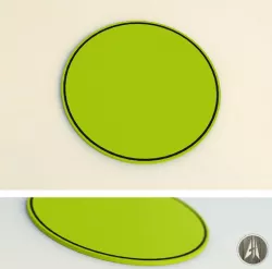 Mouse Pad Low-poly  3D print model