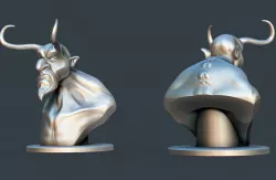Mr Horns 3D print model