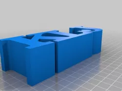 My Customized 3 Letters in a Row
