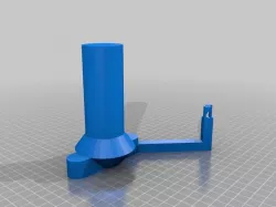 My Customized Printrbot Spool Holder 38mm with 6.0 shafts and short arm