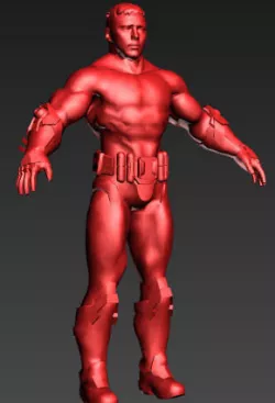 Nethan Man a builder toy 3D print model