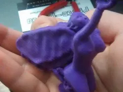 Nude Female Fairy Hanging Charm