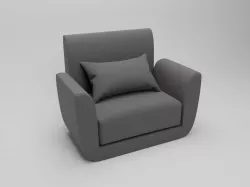 One place couch sofa Free 3D model