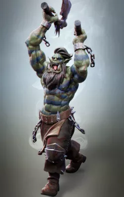 Ork berserk  3D print model