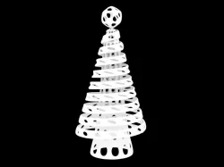 Parametric Christmas Tree 3D print model
