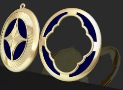 Pendant 3D print model