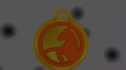 Pendant Horse Head 3D print model