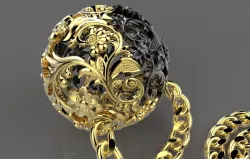 pendant  sphere 3D print model