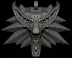 Pendant The Wicher 3D print model