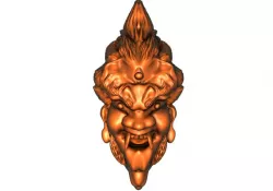 Pluto head 3D print model
