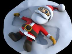 Santa Snow Rider R santa tracker snow rider 3d print free | Page 1 | STLFinder