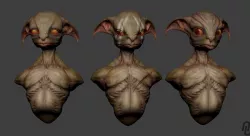 Post Asura 3D print model