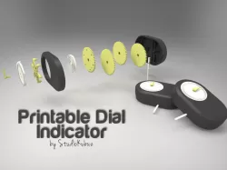 Printable Dial Indicator Accuracy 3D print model