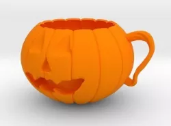 Pumpkin Cup 3D print model