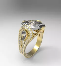 Ring 3D print model