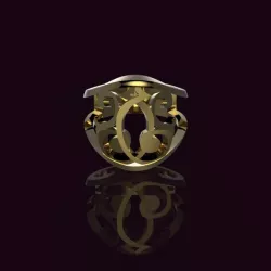 Ring design 3D print model