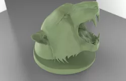 Roaring Tiger 3D print model