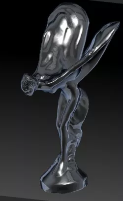 Rolls Royce Spirit of Ecstasy hood ornament 3D SCAN 3D print model