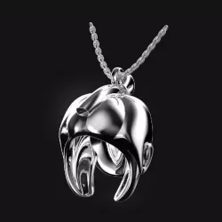 SAMURAI Pendant 3D print model