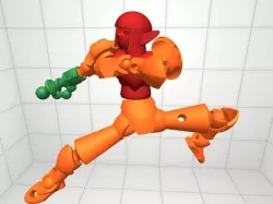Samus Aran & a Metroid for the Modio Challenge