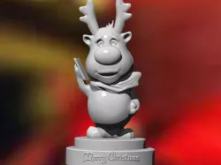 Santa s Reindeer 3D print model