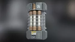 Sci-fi Lamp Game-ready PBR 3D model Free low-poly  3D model