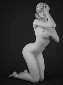 sexy girl 3D print model