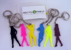 Sexy keychain 3D print model