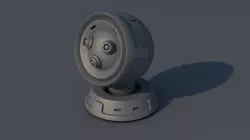 shader ball Free 3D model