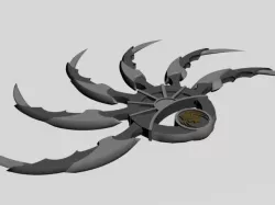 Shuriken Weapon Predators 3D print model