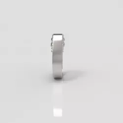 Silver Ring 3D print model