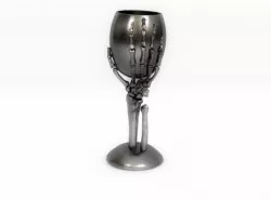Skeleton Hand Cup 3D print model