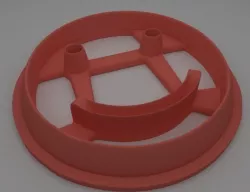 Smile Face Cookie Cutter 3D print model