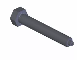 Snap bolt-1 Free 3D model