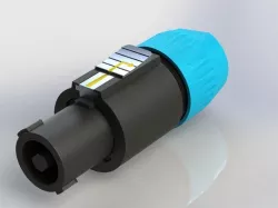 Speakon - Audio Speaker Twist Connector 3D print model