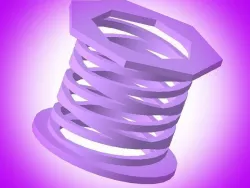 Spring 3D print model