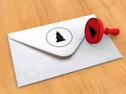 Stamp 3 Christmas tree 3D print model