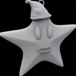 Star Ornament 3D print model