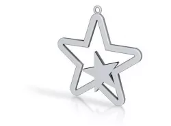 Star Pendent 3D print model
