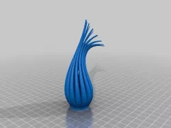 String Vase 3D print model
