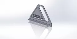 Table Saw Pusher Plate 3D print model