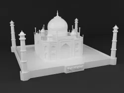 Taj Mahal 3D Print Ready Model 3D print model