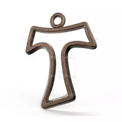 Tau Cross Cut 3D print model