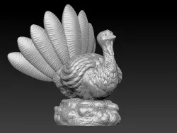 Thanksgiving Turkey 3D print model
